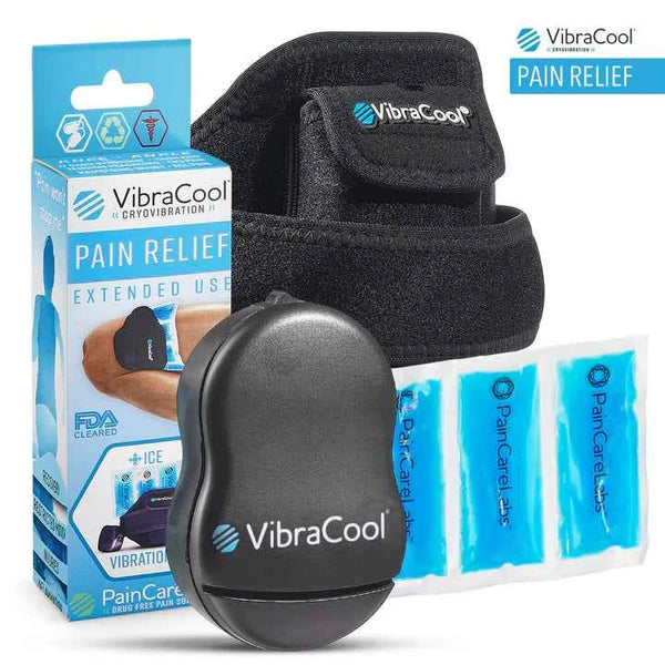 VibraCool Extended | Wearable Knee and Ankle Pain Relief Device