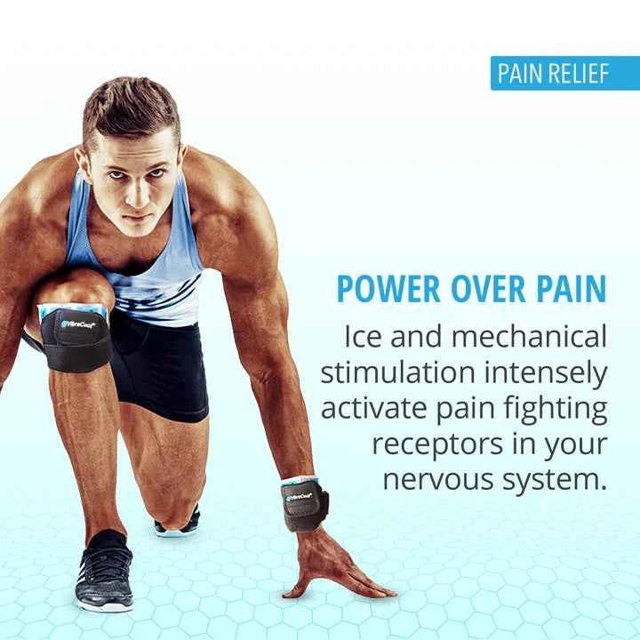 VibraCool Extended | Wearable Knee and Ankle Pain Relief Device