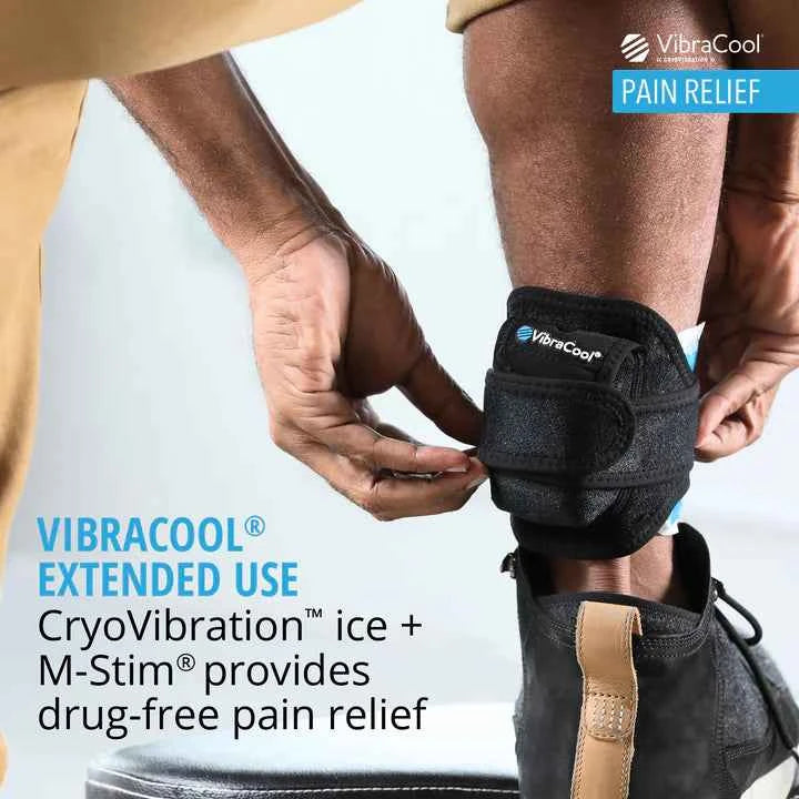 VibraCool Extended | Wearable Knee and Ankle Pain Relief Device