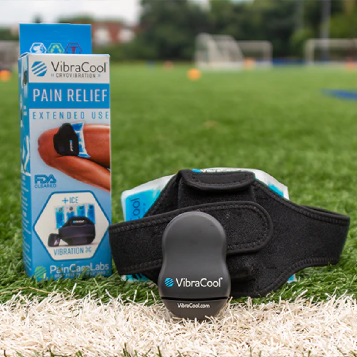 VibraCool Extended | Wearable Knee and Ankle Pain Relief Device